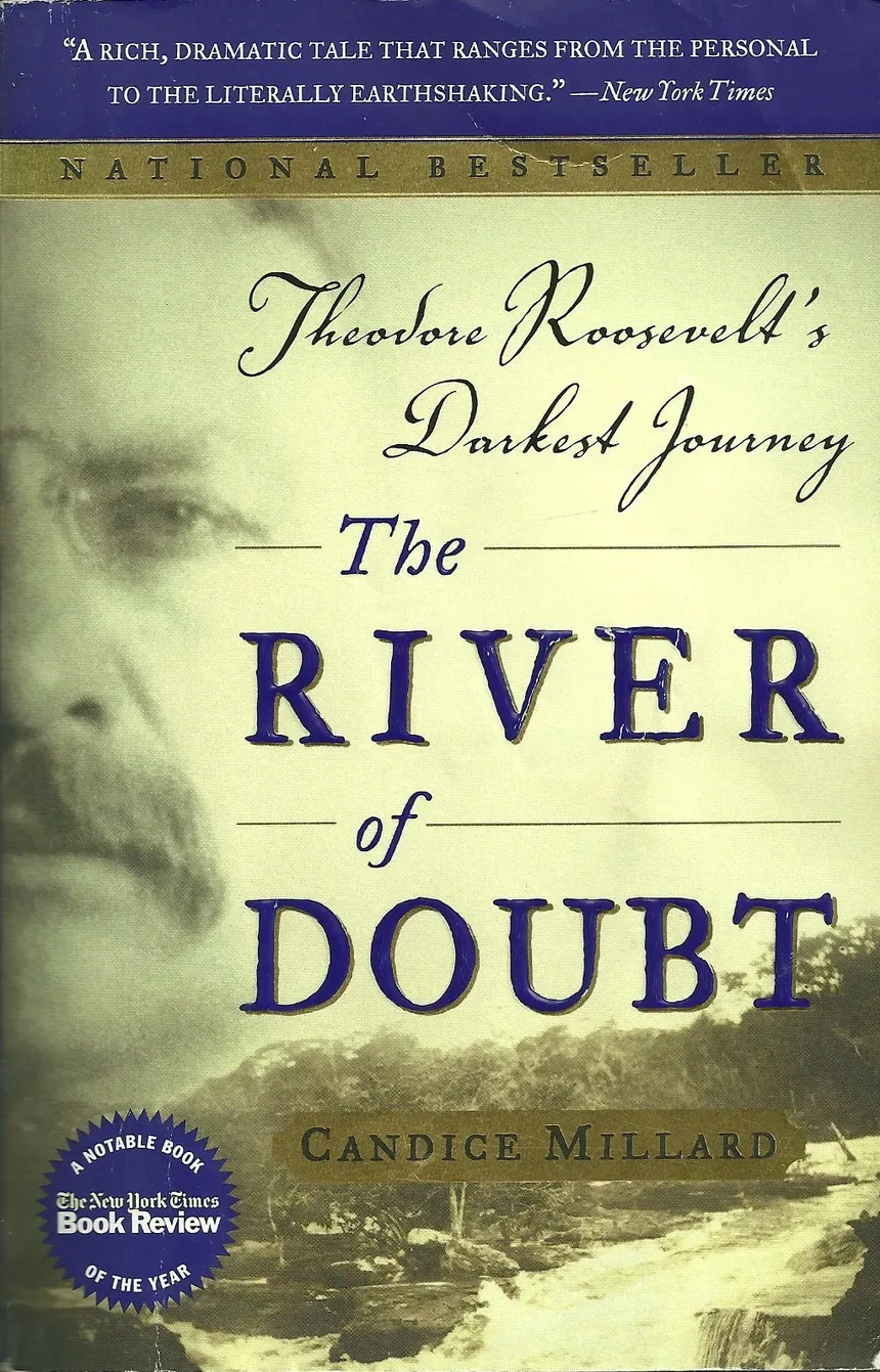 Title page of Candace Millard's book, The River of Doubt